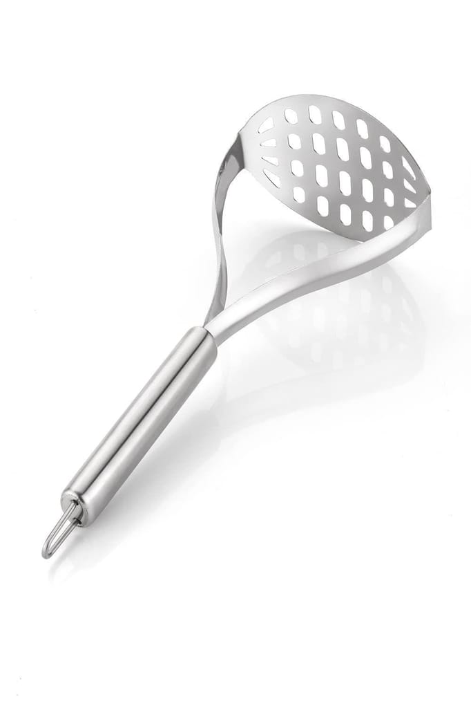 HAPPI Vegetable & Potato Masher for Kitchen, Pav Bhaji Smasher Potato Pressers Stainless Steel view 2