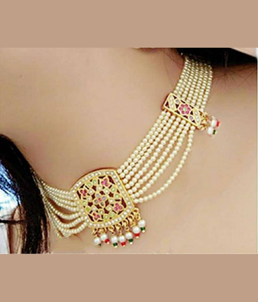 gilher - Gold Alloy Necklace ( Pack of 1 ) view 2