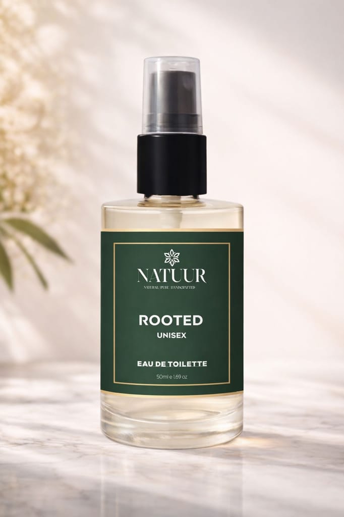 ROOTED | Vetiver | Gardenia | Cedarwood | Premium Eau De Toilette | Grounded | Calm | Fresh view 2