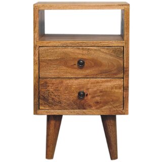 Mini Oak-ish Classic Open Bedside