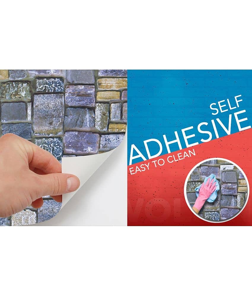 KAAF - Abstract 3D Wallpaper ( 40 x 500 ) cm ( Pack of 1 ) view 2