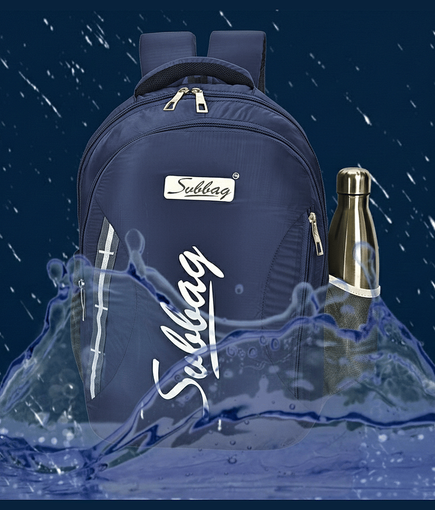 SVB BAG 40 Ltrs Blue Polyester College Bag