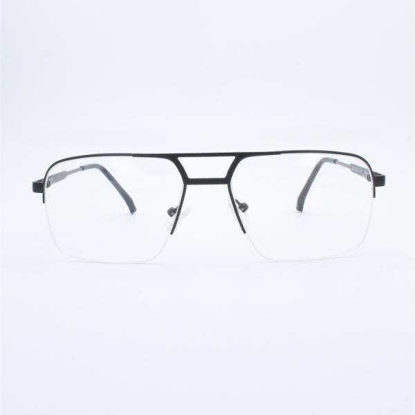 Lensoz Elite X Luxe Half Rim Rectangle 2 - Medium - Black view 2
