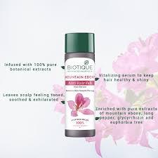 Biotique Bio Mountain Ebony Vitalizing Serum For Falling Hair, 120Ml (Pack Of 2) view 2