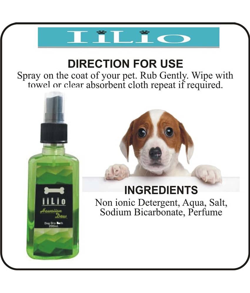 Hawaiian Dew Dog dry bath Anti fungal, Anti dandruff shampoo Pack of 2(400ML) view 2