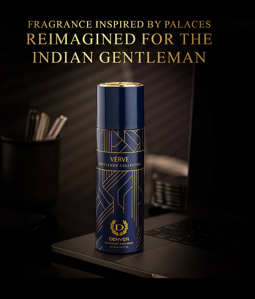 Denver Gentlemen Collection Elixir & Verve Long Lasting Deodorant 200 ml Each For Men (Pack of 1) view 2