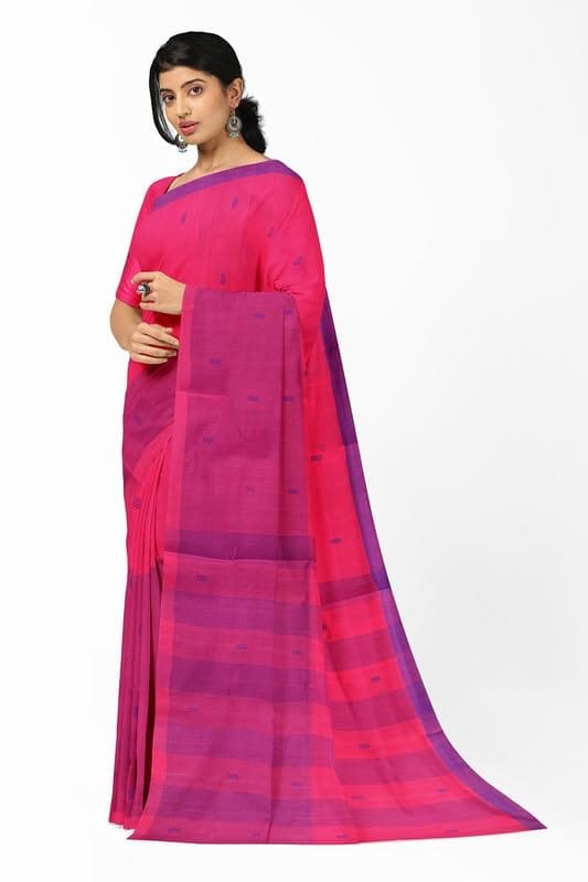 APCO Handloom - Women's Rahajmundry Pure Cotton Grey Handloom Saree (Angara Handloom Saree) 49 view 2