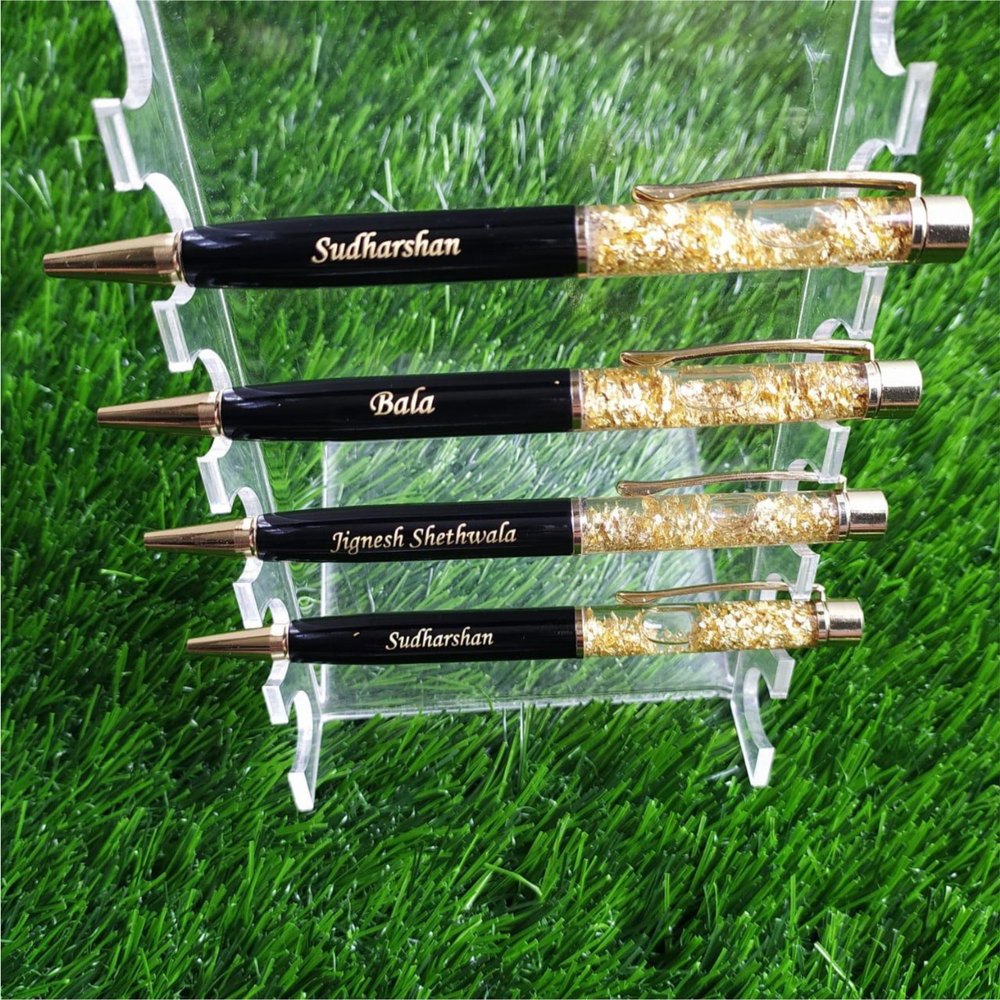 Personalised Golden Flek Pen 5 PIC view 2