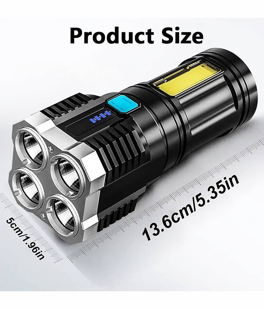 Spark - 20W AA Battery Flashlight Torch ( Pack of 1 ) view 2