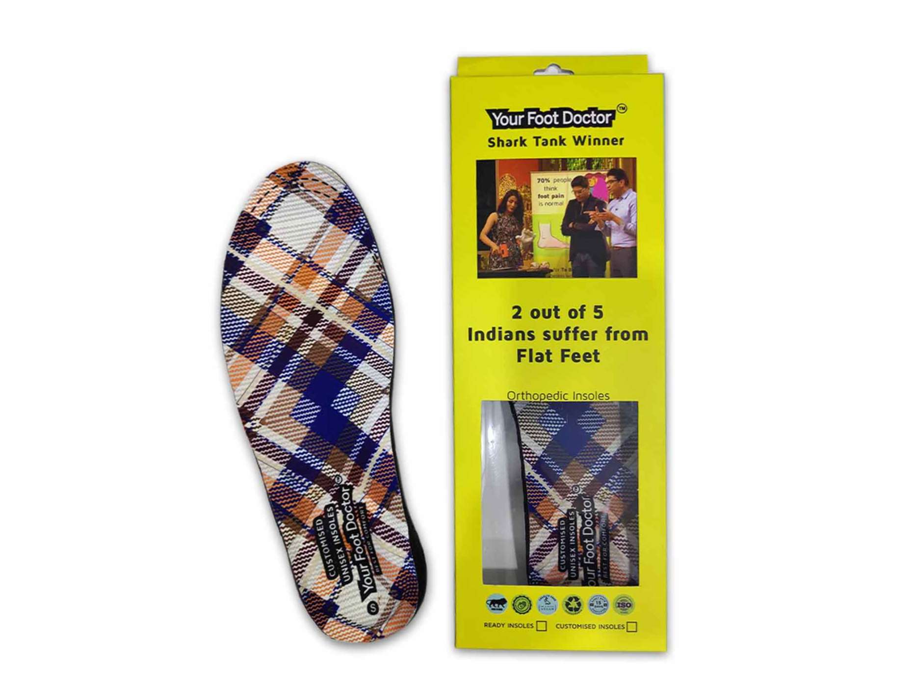 High Performance Sports Insole (UK 4 To UK 6) view 2