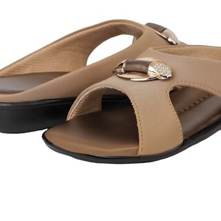 BKRT Style Women Flat Wedges, Light Weight, Comfortable Sandal view 2