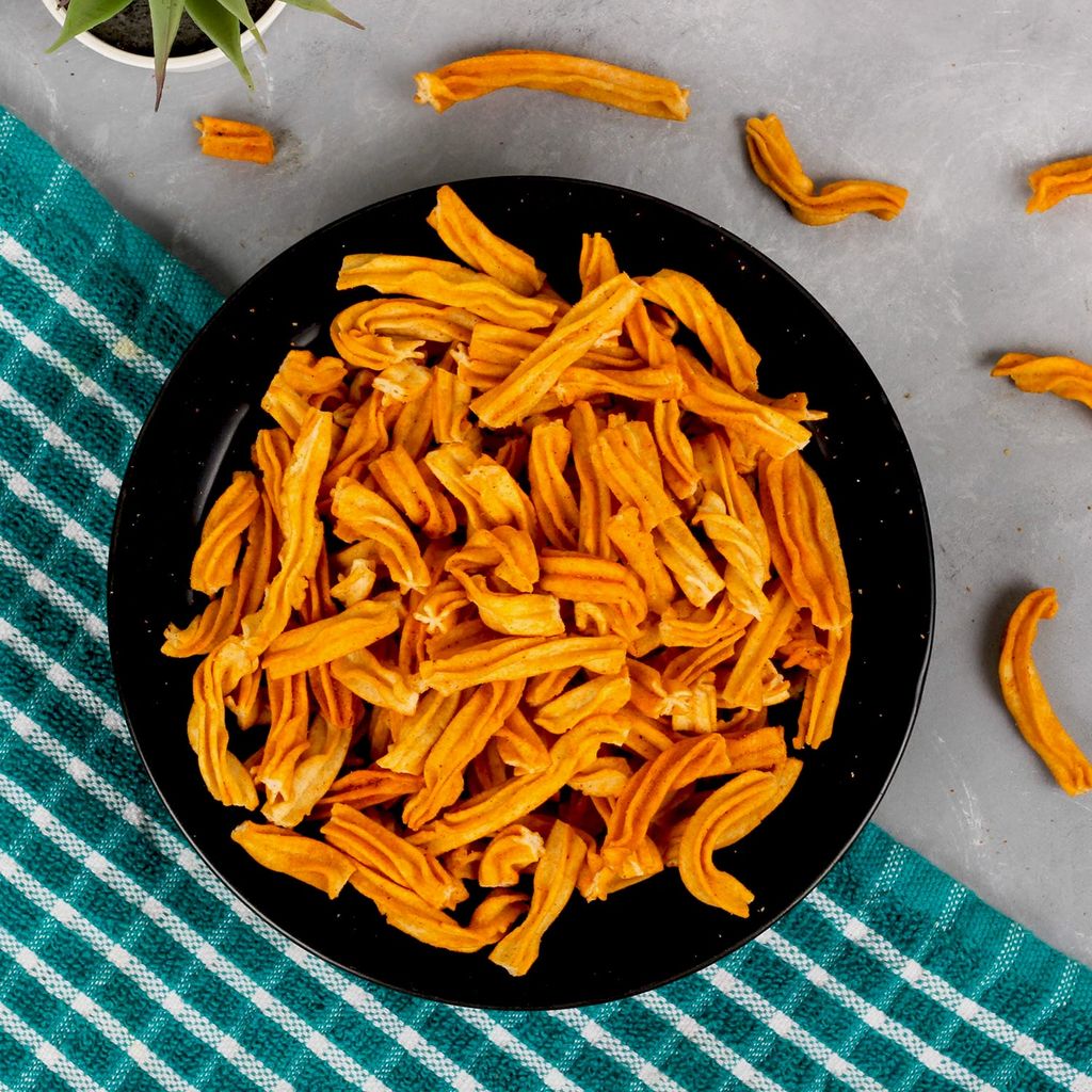 PROMUNCH Combo Pack - Soya Sticks (Chatpata Masala , Cream Onion) + Soya Chips (Peri Peri) - 120g Each view 2