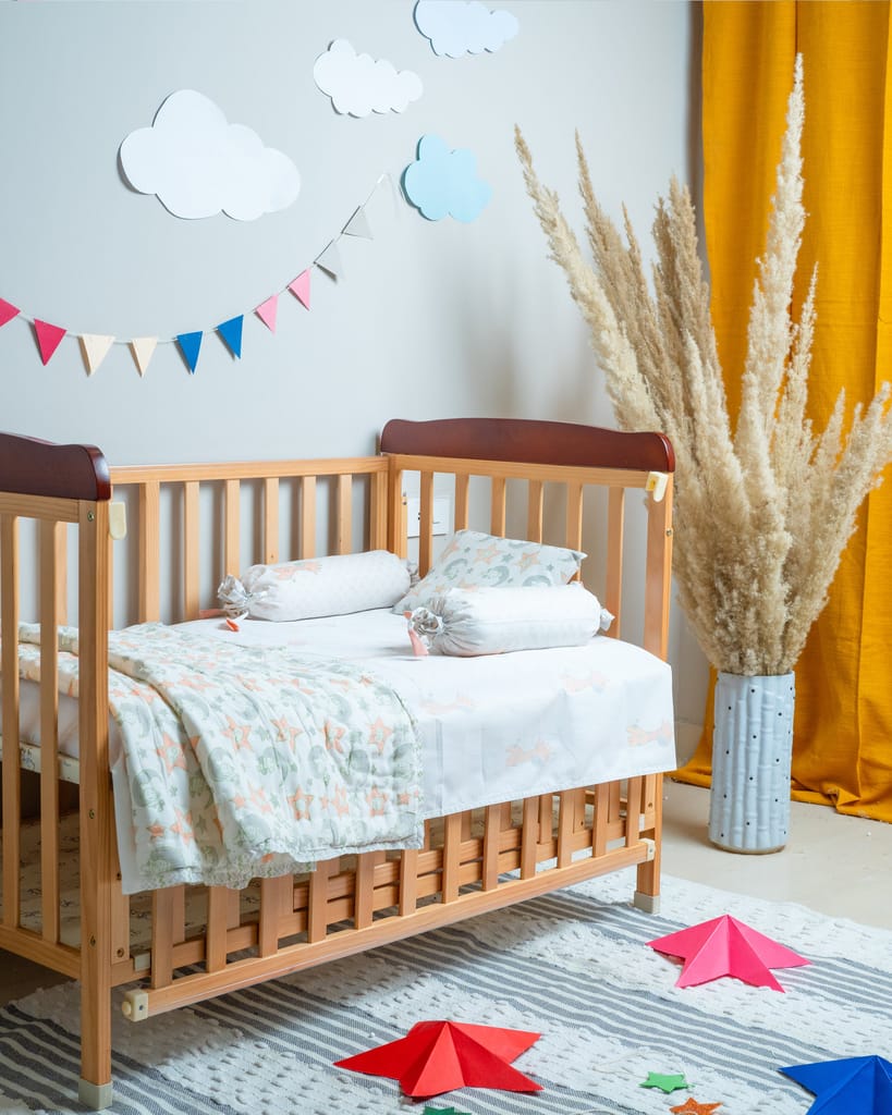 Savannah Giraffe Quilt by Aagaaz Jaipur view 2