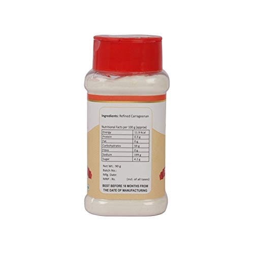 foodfrillz Veg Gelatin Powder, 90 g | for jelly Making Food Grade and Face Mask, Gelatin for Cooking/Baking for Jellies, Candies, Marshmallows, Cakes, Ice Cream, Desserts and Confections view 2