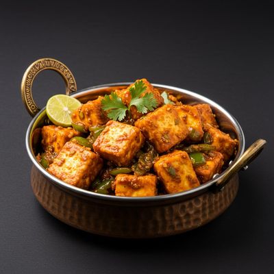 Garlic Paneer (Dry Or Wet)