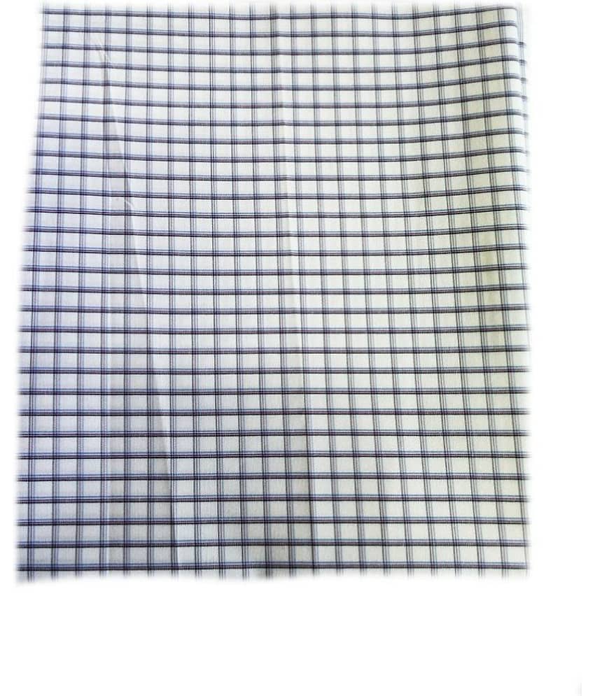 Makhanchor Multi Cotton Blend Unstitched Shirt pc view 2