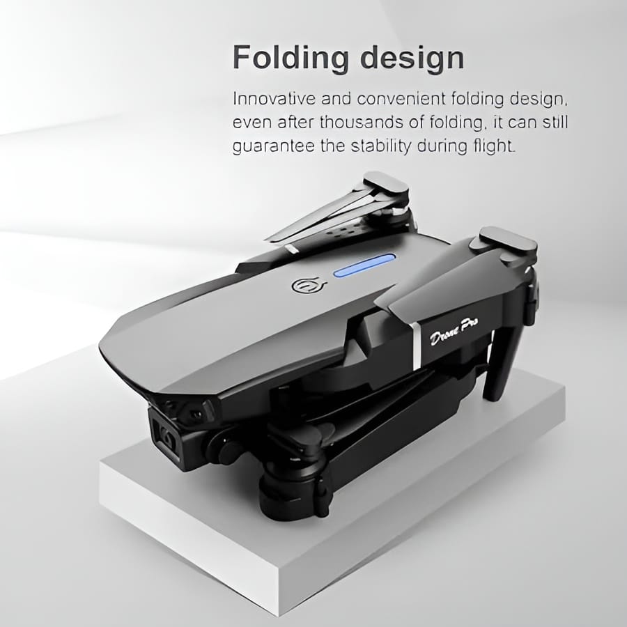 Drone with 4k Camera Foldable 1080P HD Drone with FPV Live Video, Gestures Selfie, Altitude Hold, One Key Take Off/Landing, 3D Series Flips, Headless Mode, Aerial Photography view 2