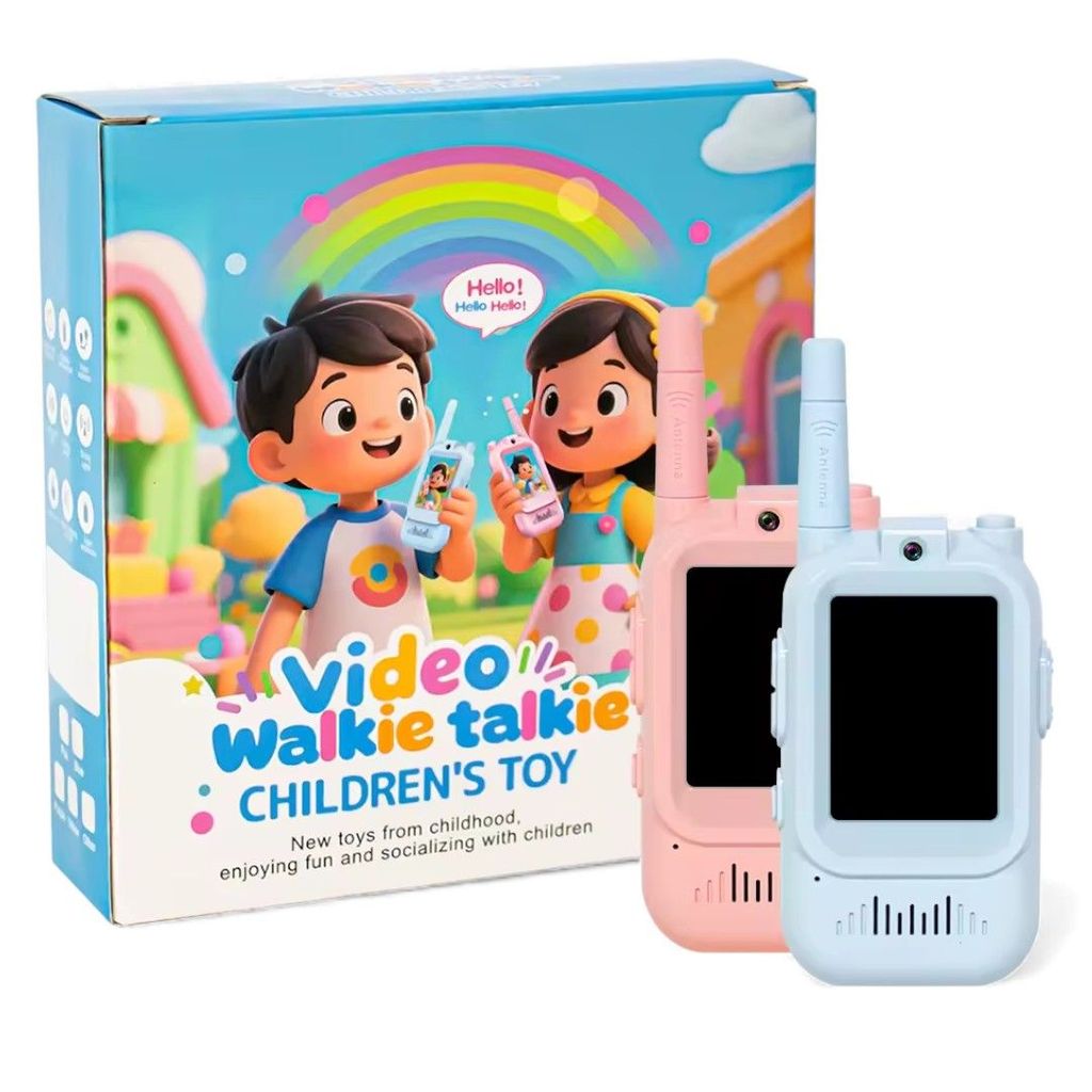 Video Walkie Talkies for Kids | Camera, Voice Changer & Screen Display view 2