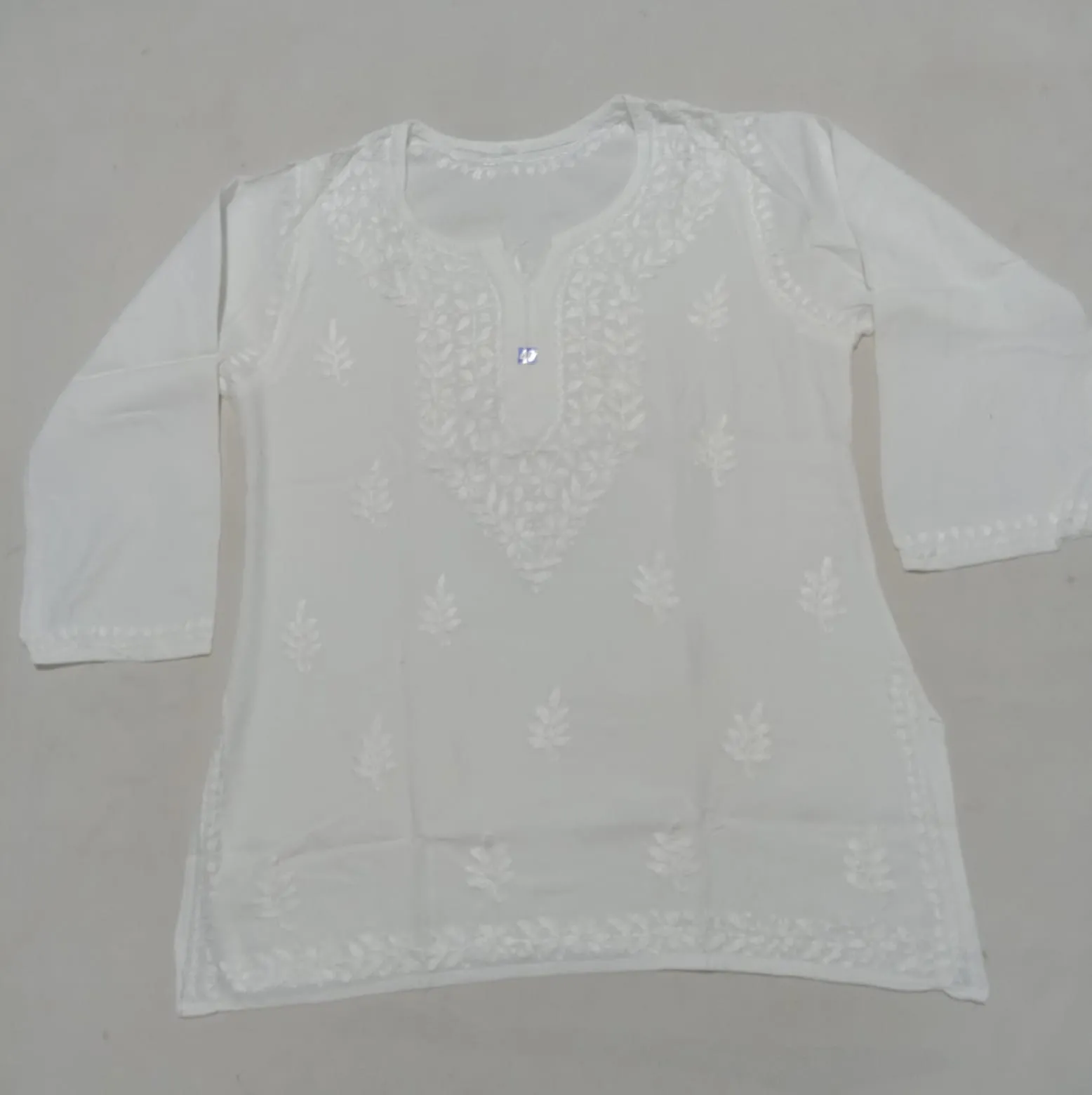 HAND WORK SHORT KURTI view 2