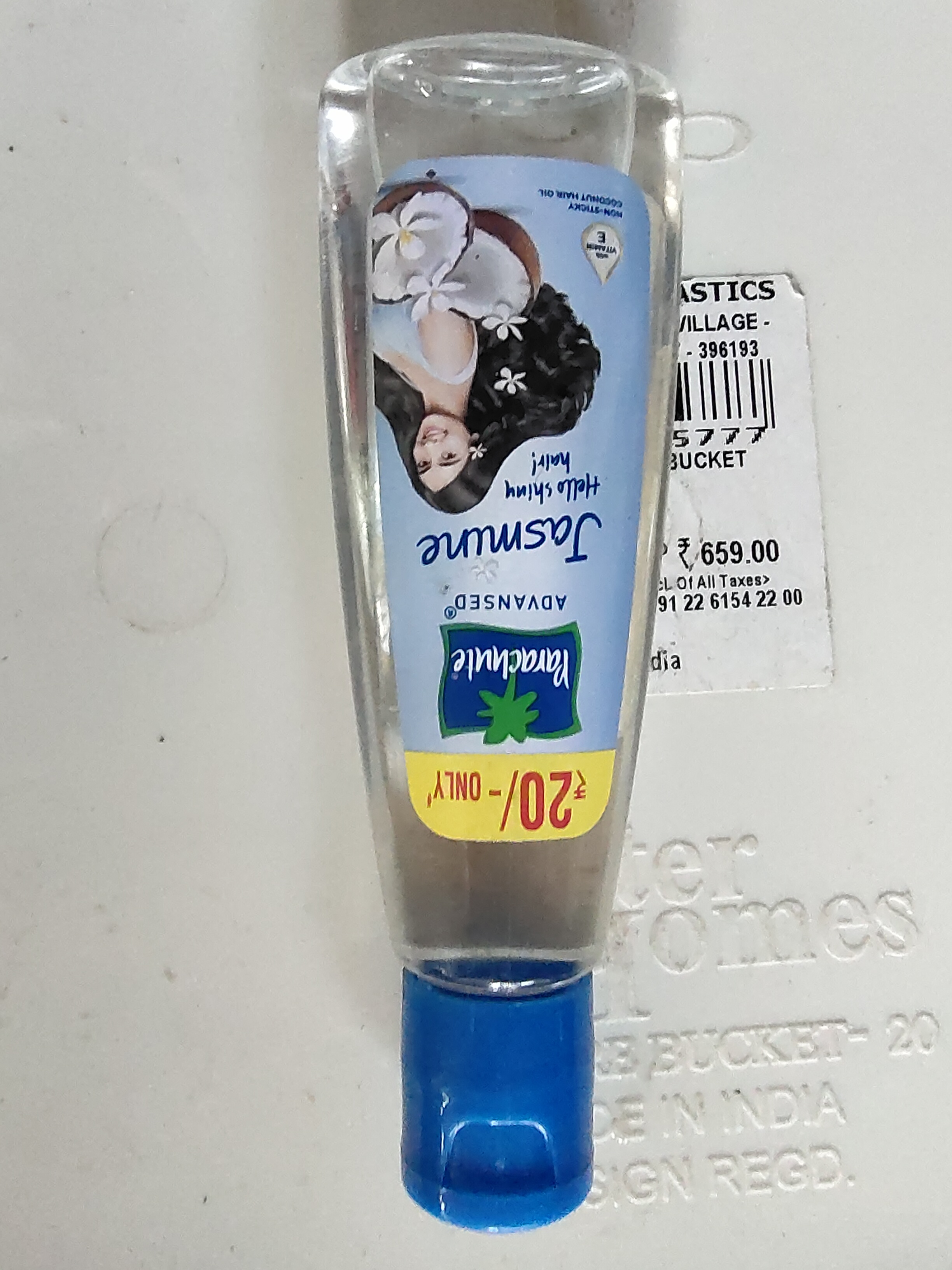 Parachute advanced Jasmine non sticky hair oil