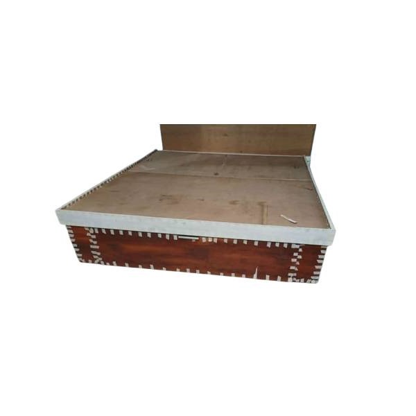 Wooden Double bed view 2