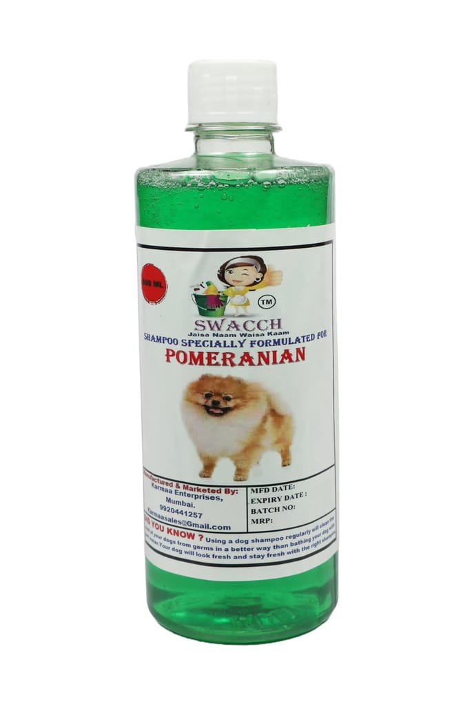 Swacch Shampoo Specially Formulated for Pomeranian (500ml) Neem Alovera view 2