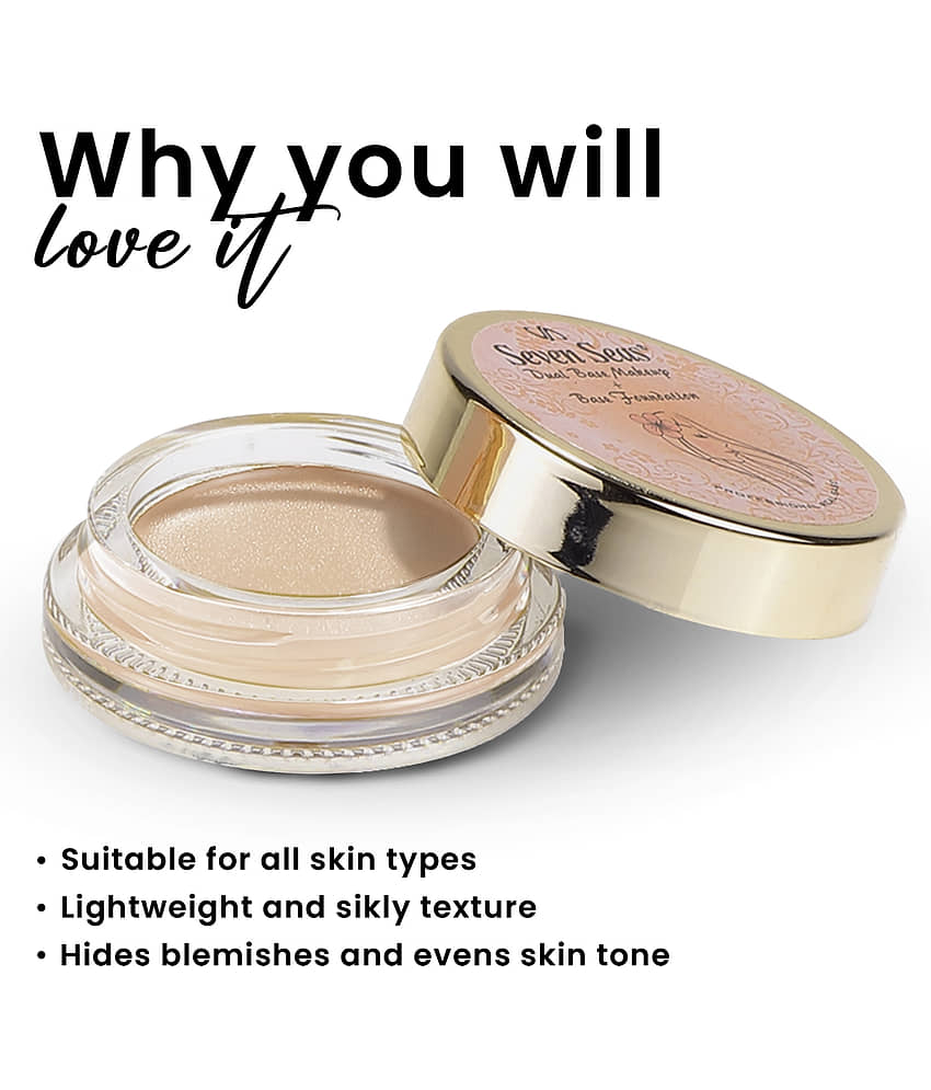 Seven Seas Natural Cream For All Skin Types Skin Medium Foundation Pack of 1 view 2