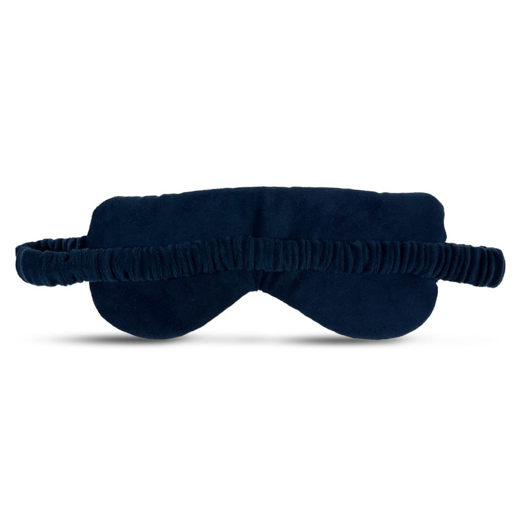 Sleepsia Eye Mask, Ultra Soft Night Mask, Stretchable Sleeping Mask, Blindfold Comfortable Unisex Smooth Adjustable Travelling Nap Suitable Mask (Blue) view 2