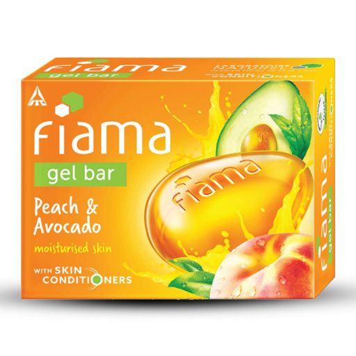 Fiama Gel Bar Peach avocado 125 Gms x3