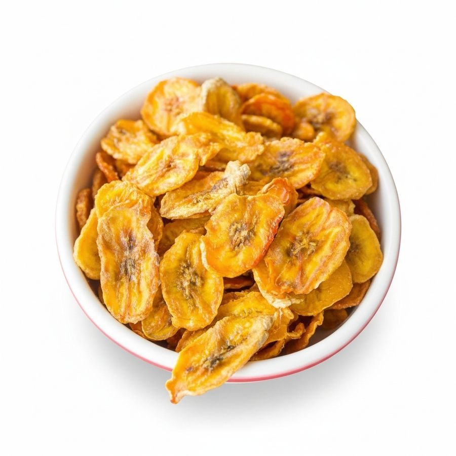 Crispy Golden Banana Chips - 1 kg - One pack of banana chips