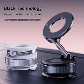 Vaccum Magnetic Phones Holder Magnetic Car Phone Mounthands-Free Suction Cup Phones Holder For Car/Gym/Mirror/Showermount Compatible All Mobile Phones Holder view 2