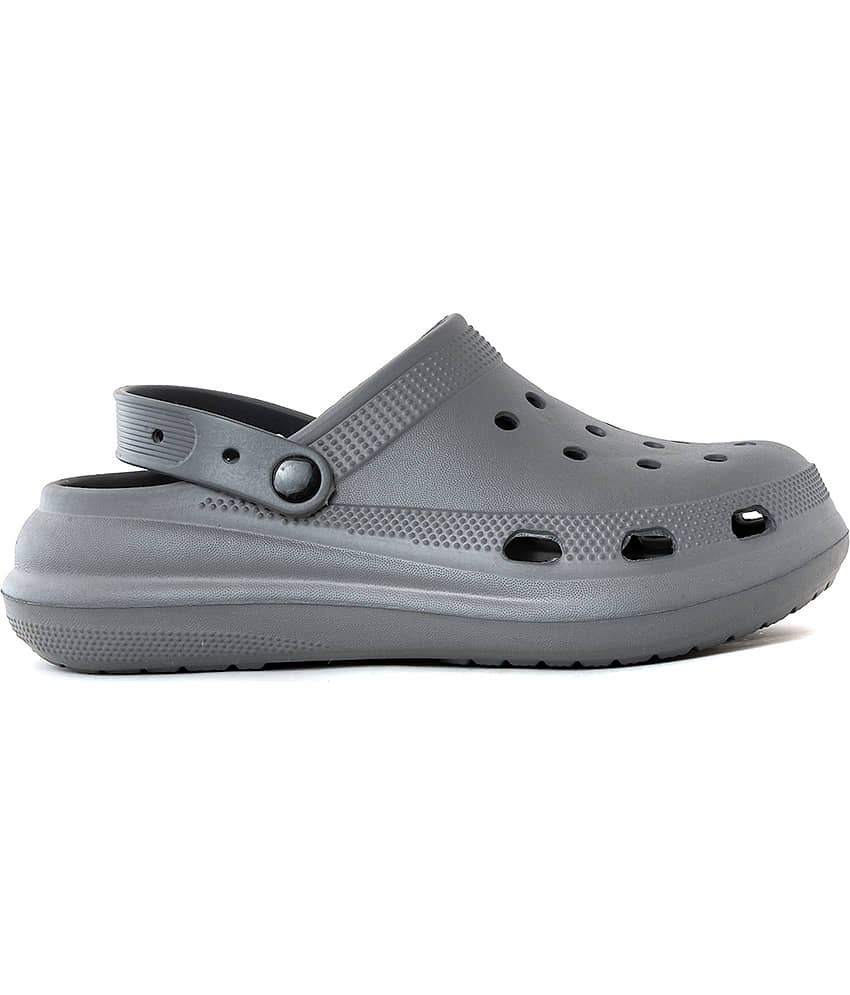 KHADIM - Grey Men's Clogs view 2