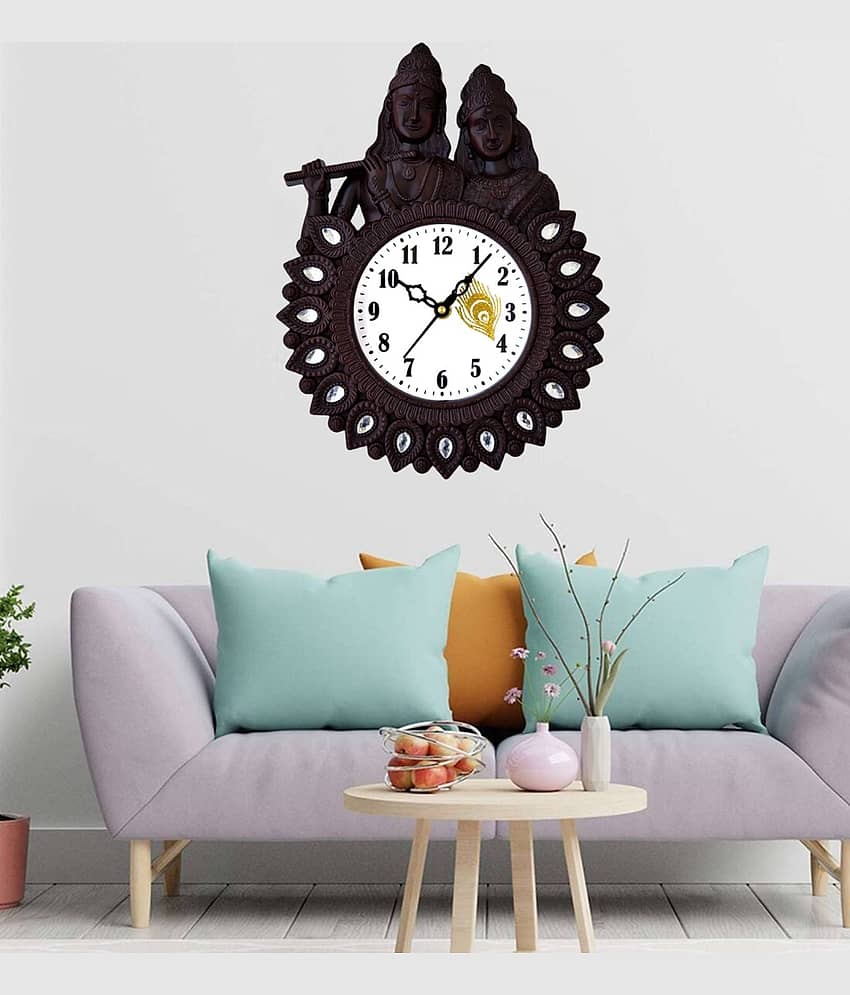 GrabBasket Assymetric Analog Wall Clock view 2