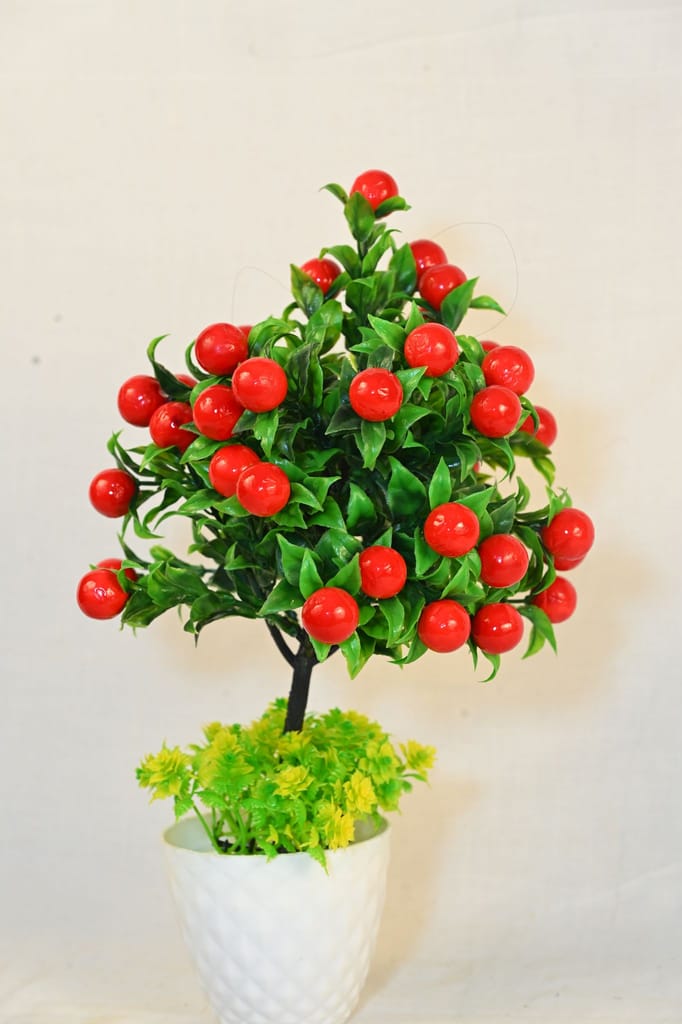 Artificial Cherry Blossom Tree in Potted Plant, view 2