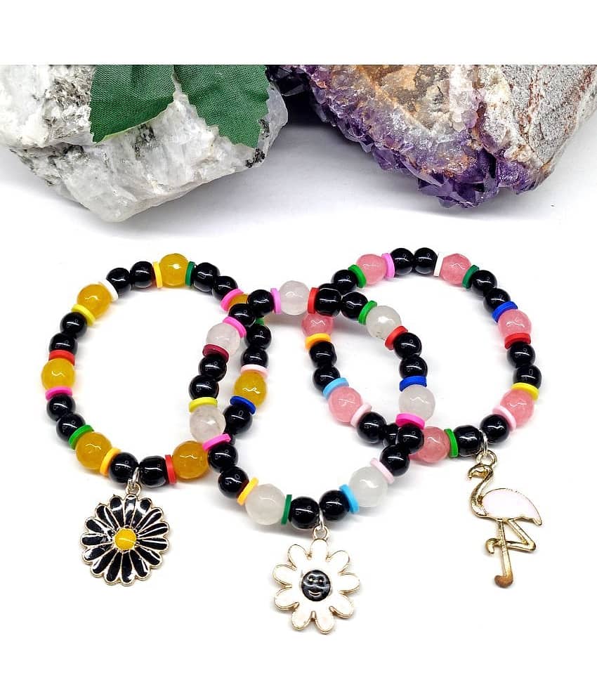 DAIVYA WELLNESS - Multicolor Bracelet ( Pack of 3 ) view 2