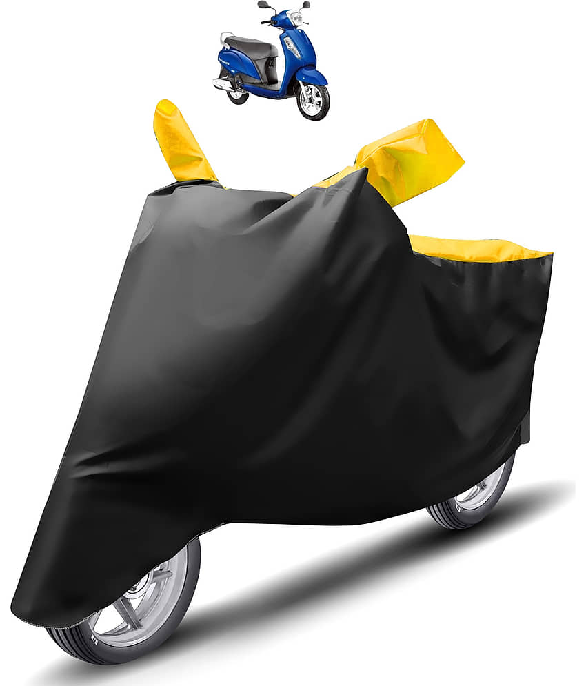 Caronix Bike Body Cover for Suzuki Access 125 ( Pack of 1 ) , Yellow