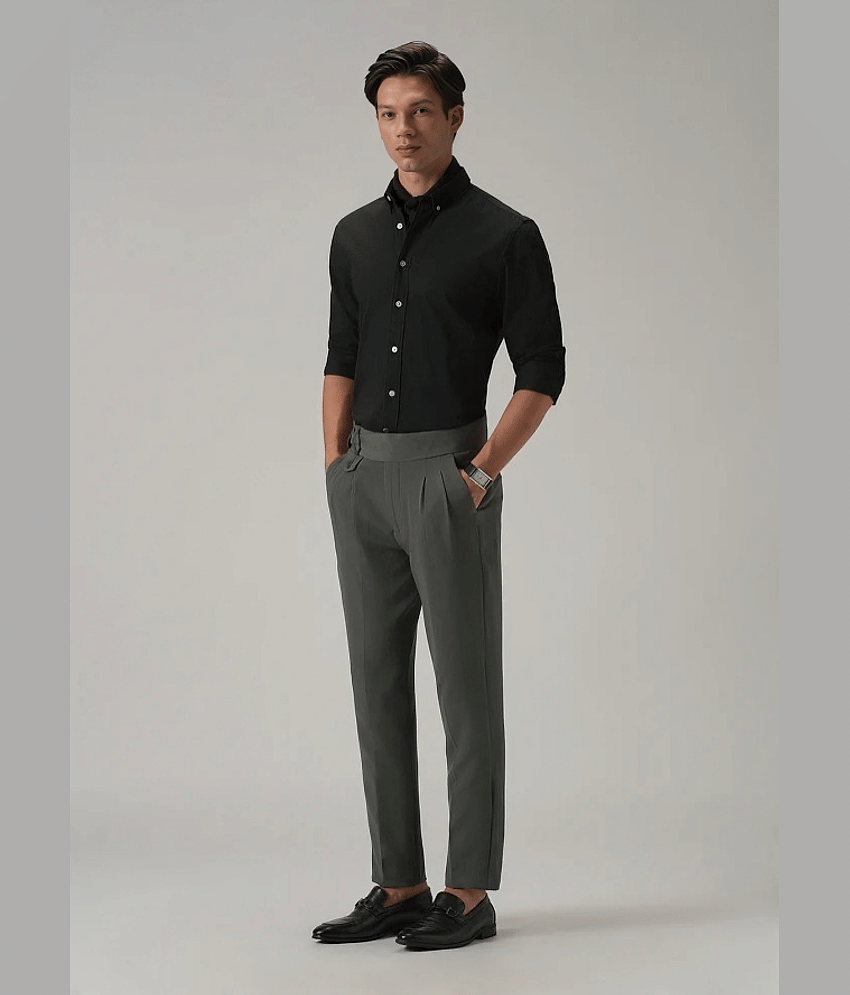 ARBIA FUNKI Regular Men's Gurkha Pant - Blue ( Pack of 1 ) view 2