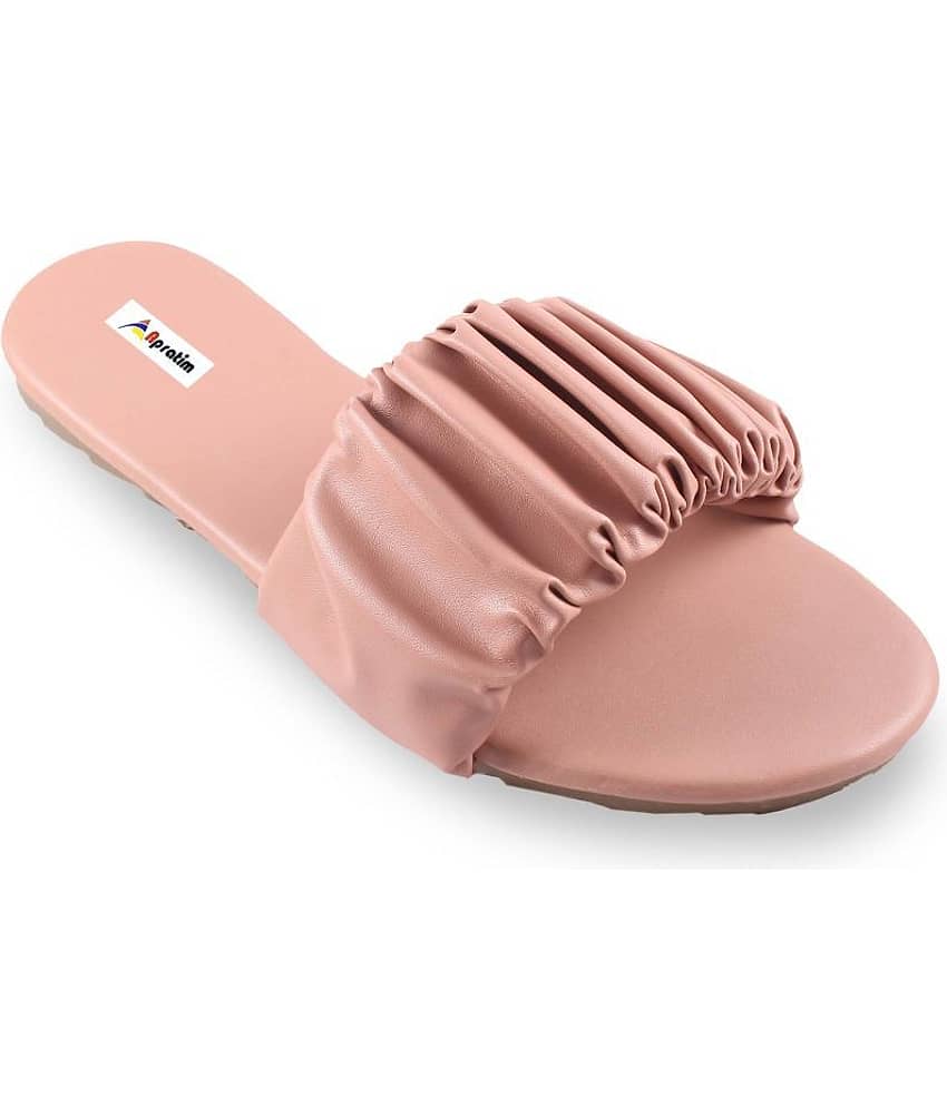 Apratim PeachPuff Flats