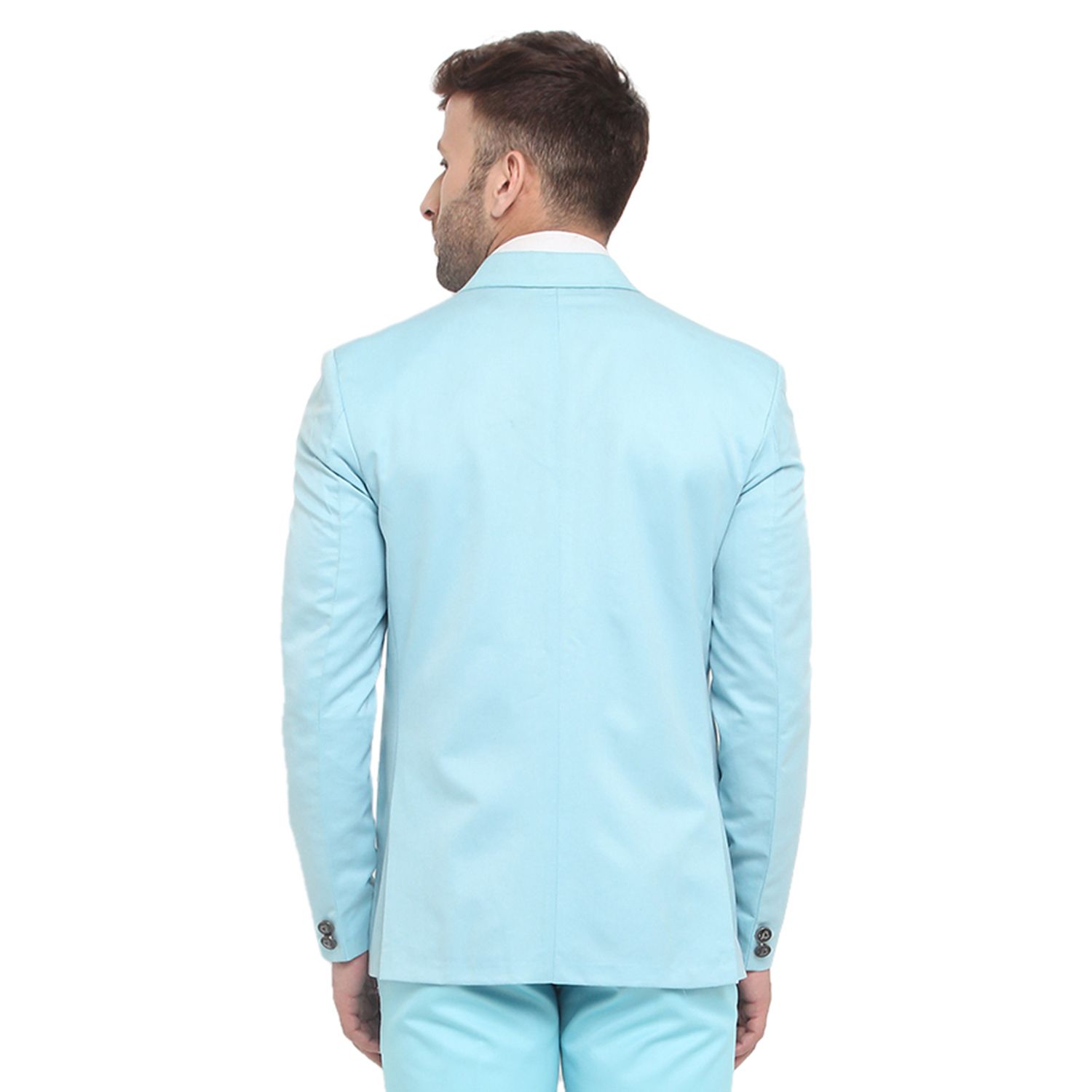 MEN_SKY BLUE_2 BTN_BLAZER view 2