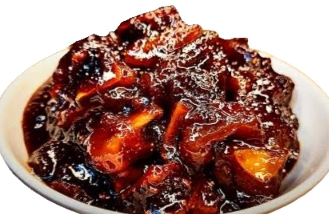 BANGLARMISTI Aam Gur Jhal Misti Aachar - Bengali Style Mango Pickle, Green Mango, Jaggery, Homemade, Preservative Free, No Artificial Colour, Deliver Directly From Kolkata, 250g Pack view 2