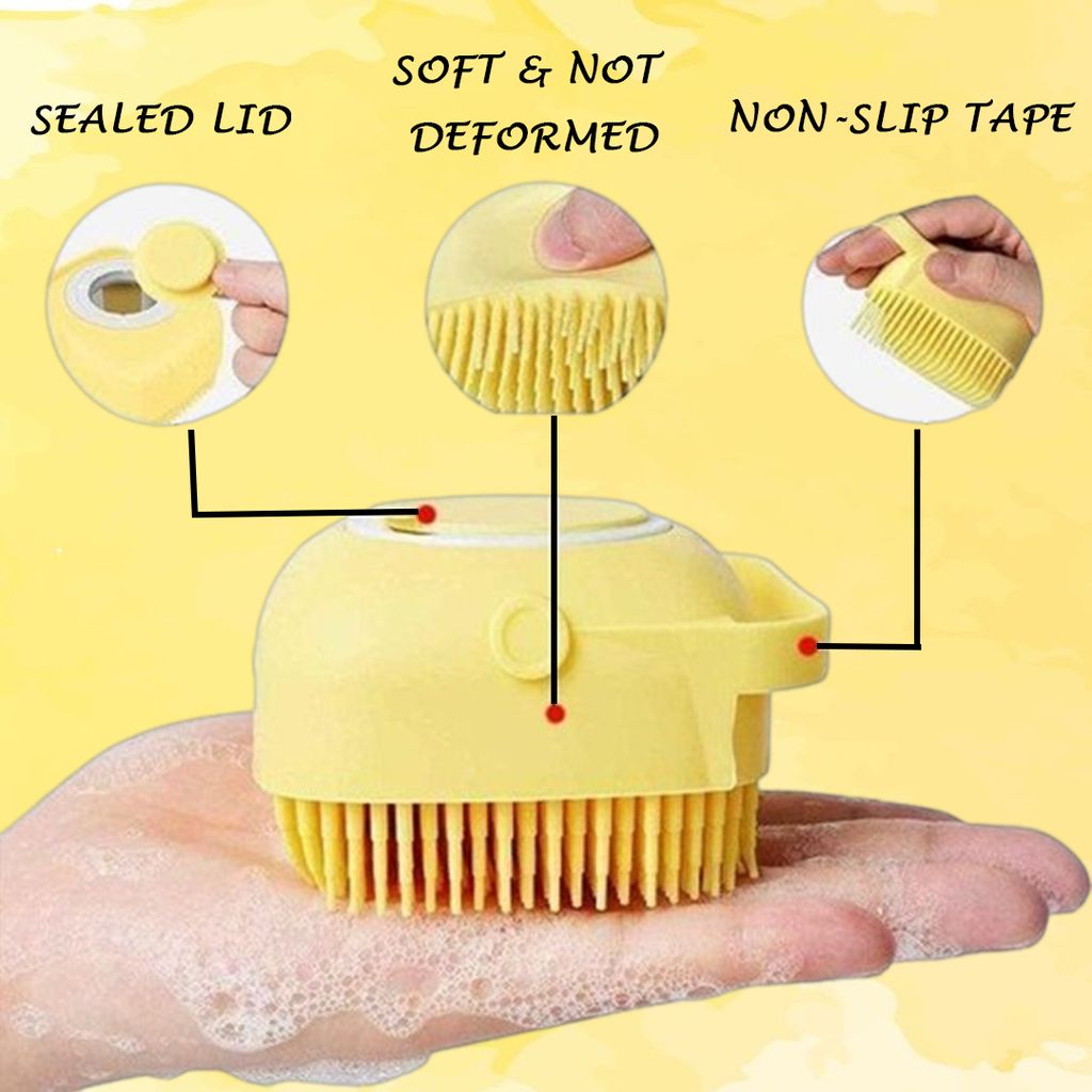Ktein Silicone Bath Brush | Body Scrubber view 2