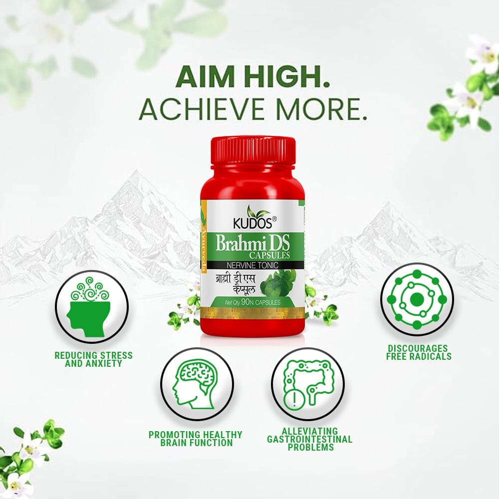 Kudos Brahmi Ds Capsules(60 caps) view 2