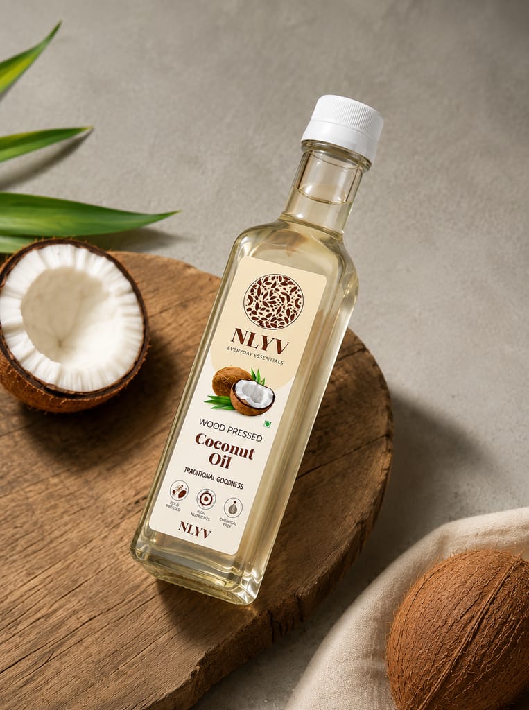 Wood Pressed Coconut Oil