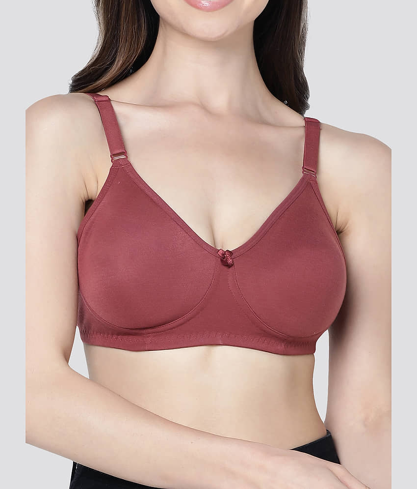 Kalyani Pack of 3 Cotton Blend Non Padded Women's T-Shirt Bra ( Multicolor ) EVLYN view 2