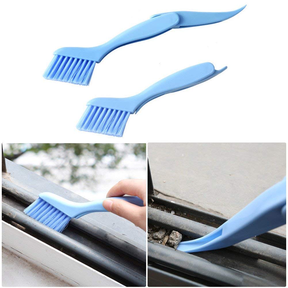Three Secondz Cleaning Brush, Window Rail & Sliding Door Cleaning Brush Handheld Groove Column Brush Cleaning Tools view 2