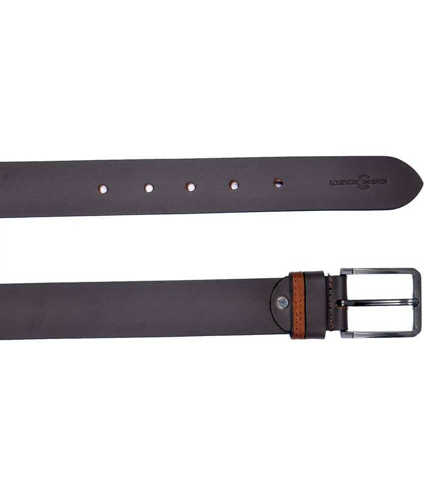LEATHER COOPER - Brown Leather Men's Formal Belt ( Pack of 1 ) view 2