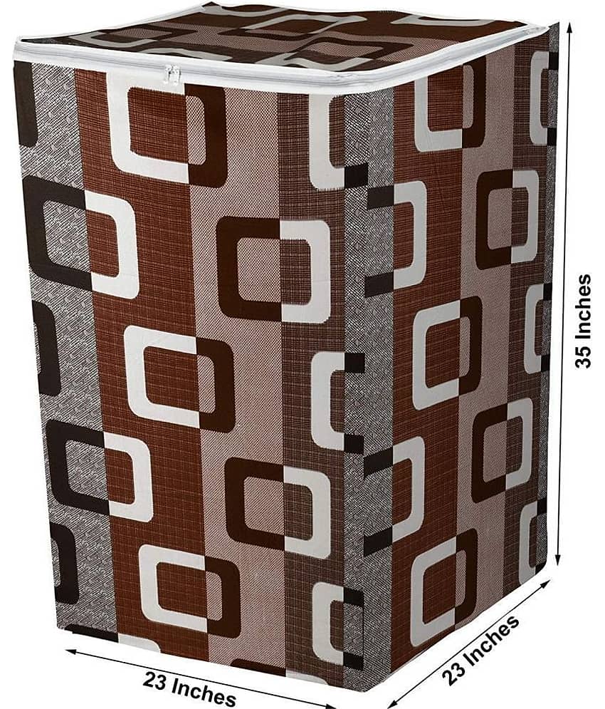 Top Load Washing Machine Cover Compatiable For 6 kg - Maroon view 2