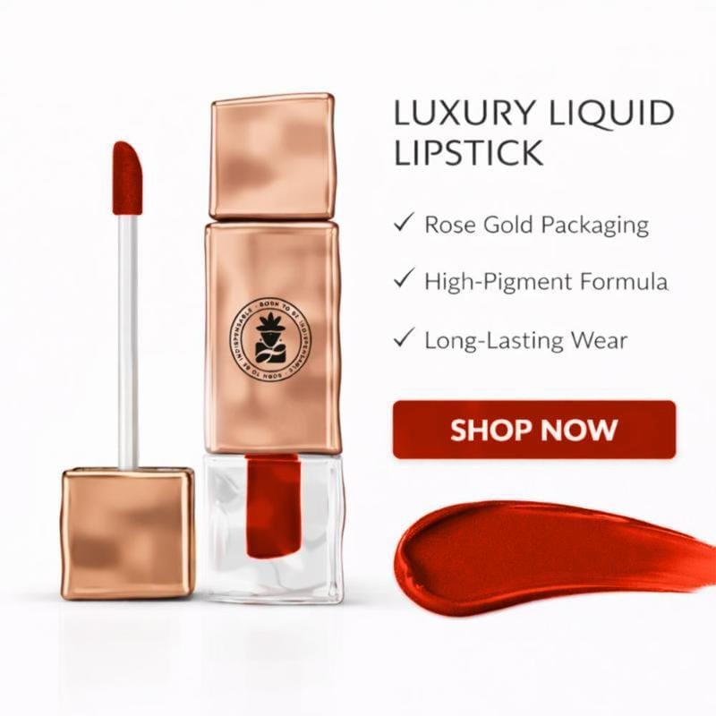 BOBI Velvet Matte Liquid Lipstick, Shade_5 KISS (2.5 ml) view 2