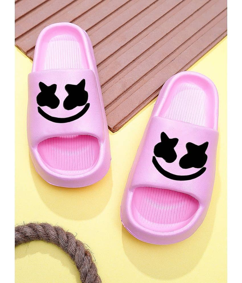 Pampy Angel Pink Women's Slide Flip flop view 2
