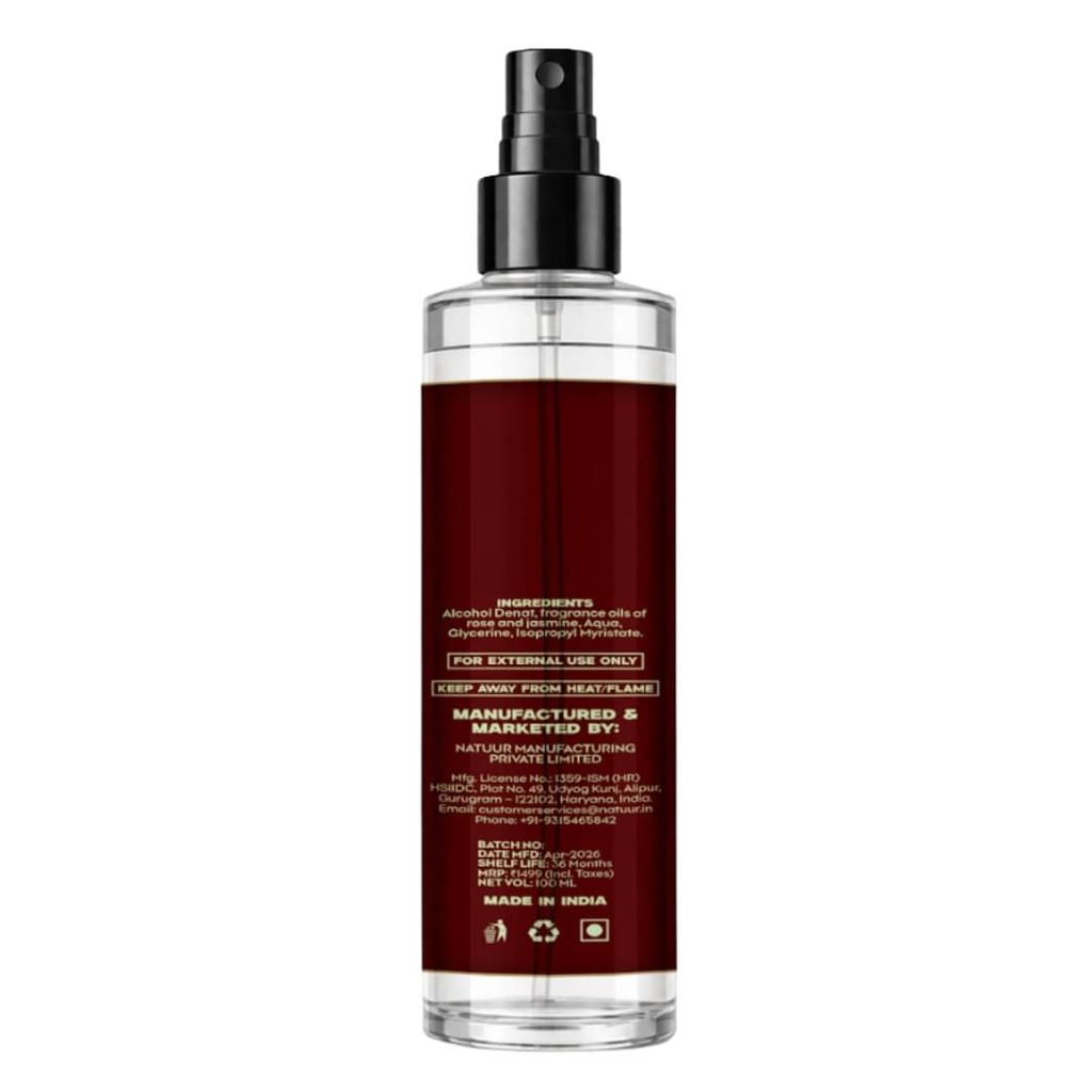 ALLURE | Rose | Jasmine | Neroli | Premium Eau De Toilette | Elegant | Romantic | Floral view 2